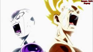 Frieza e Goku attacco finale